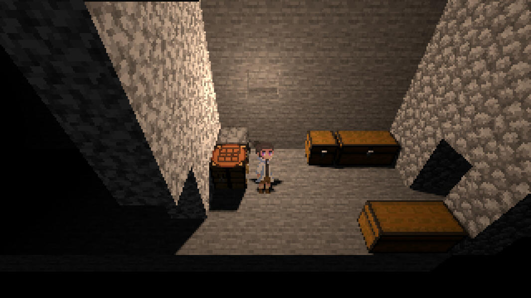 A shot of the GODOT ANIMATION PROJECT for ANCORA QUI