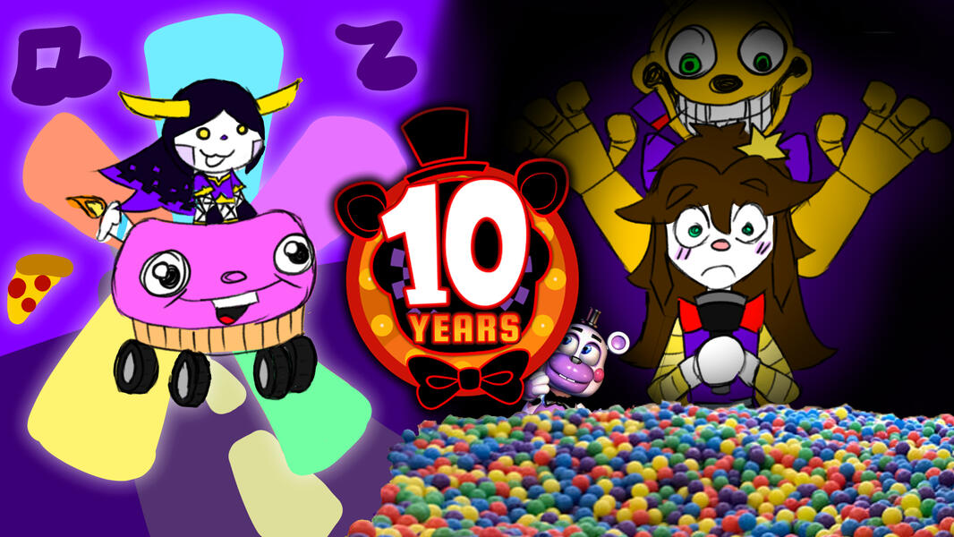 "HAPPY FAZBEAR BIRTHDAY!!!!" - by VERDIGUIMMCOOKIE